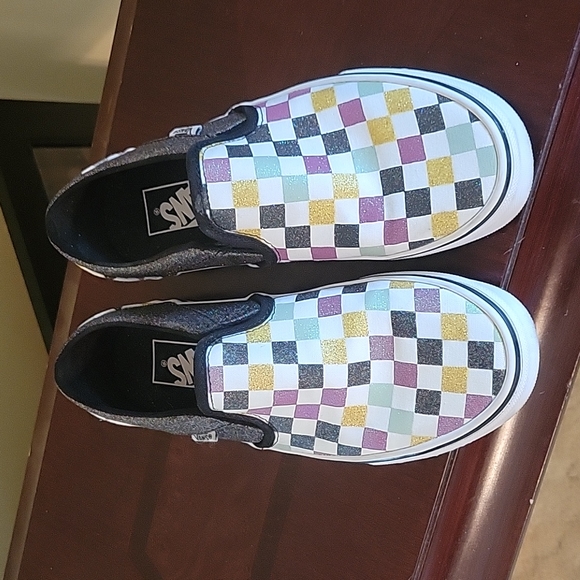 Vans Shoes - Vans sparkly slip ons